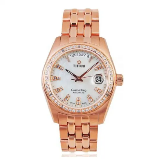 梅花/Titoni 宇宙系列 自动机械 男表 787 GR-DB-309